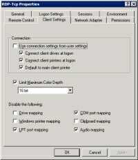 Client Settings